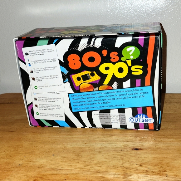 Outset Media - 80's 90's Trivia with over 1200 Fun Questions and Answers - Picture 6 of 8